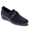 Revere Women's Genoa Stretch Loafer In Graphite/black Metallic Python In Multi