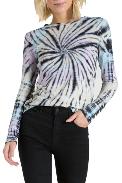 N:philanthropy Link Tie Dye Long Sleeve T-shirt In Multi