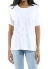 Chrldr Love Is All We Have Wide T-shirt In White In White