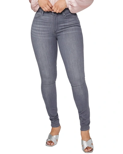 Paige Denim Bombshell Grey Area High-rise Ankle Ultra Skinny Jean