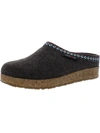 HAFLINGER CLASSIC GRIZZLY WOMENS WOOL FELTED CLOGS