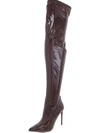 STEVE MADDEN VAVA WOMENS PADDED INSOLE TALL THIGH-HIGH BOOTS