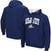 COLOSSEUM COLOSSEUM NAVY JACKSON STATE TIGERS ARCH & LOGO 3.0 PULLOVER HOODIE