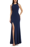 Dress The Population Paige Gown In Blue