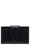 Jacquemus Le Bambino Credit Card Case In Black