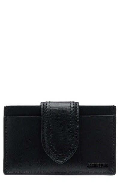 Jacquemus Le Porte Carte Bambino Card Case In Black