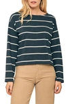 Faherty Rugby Jersey Long-sleeve T-shirt In Osprey Stripe