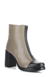 Fly London Stir Platform Bootie In 003 Black/ Taupe
