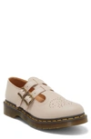 Dr. Martens' 8065 Virginia Leather Mary Jane Shoes In Vintage Taupe