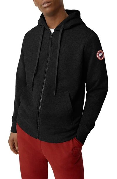 Canada Goose Men's Huron Full-zip Hoodie In Black - Noir