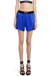 TOM FORD STRETCH SILK SATIN PAJAMA SHORTS