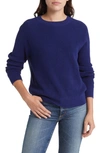 TREASURE & BOND THERMAL KNIT COTTON SWEATER