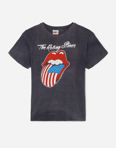 Marketplace 1980s Rolling Stones Tee In Black
