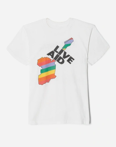 Marketplace 1985 Live Aid Tee In White