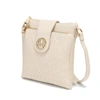 Mkf Collection By Mia K Marietta M Signature Crossbody Handbag In Beige