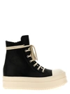 RICK OWENS MEGA BUMPER SNEAKERS WHITE/BLACK