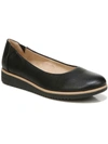Soul Naturalizer Idea Womens Padded Insole Slip On Ballet Flats In Black