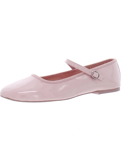 Steve Madden Violette Womens Slip On Comfort Mary Janes In Pink