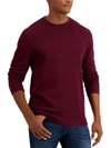 Club Room Men's Thermal Crewneck Shirt, Created For Macy's In Multi
