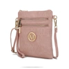 Mkf Collection By Mia K Andrea Milan M Signature Crossbody Handbag In Pink