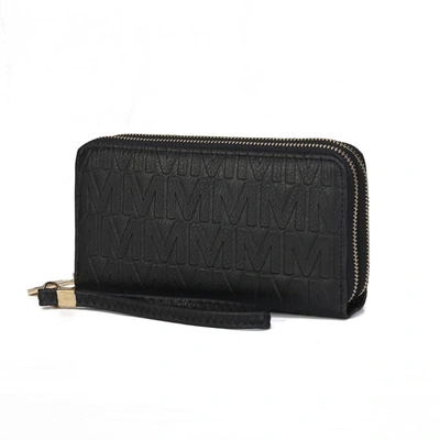 Mkf Collection By Mia K Aurora M Signature Wallet Handbag In Black