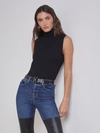 L Agence Ceci Top In Micro Modal Black