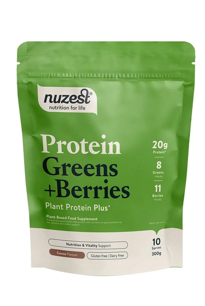 Nuzest Protein Greens + Berries Cocoa Flavour