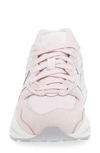 New Balance 57/40 Panelled Sneakers In Stone Pink/ White