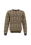 Apc John Merino-wool Pullover In Multicolour