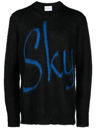 BLUE SKY INN BLUE SKY INN LOGO WOOL BLEND SWEATER