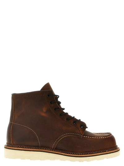 Red Wing Shoes Red Wing 8138 Heritage Work 6 Moc Toe Boot Briar Oil Slick