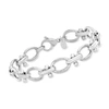 Ross-simons Italian Sterling Silver Link Bracelet In Silver