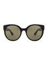GUCCI ROUND-FRAME ACETATE,GG0035S