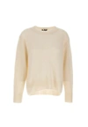 Apc Alison Alpaca And Merino Wool Pullover In White