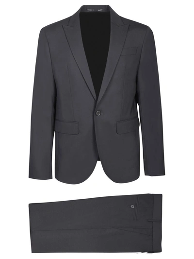 Dsquared2 Black Virgin Wool Tokyo Suit