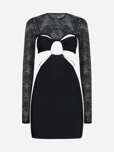 Amazuìn Onyle Mini Dress In Black