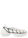 Givenchy Tk-360+ Sneakers In Knit In White/black