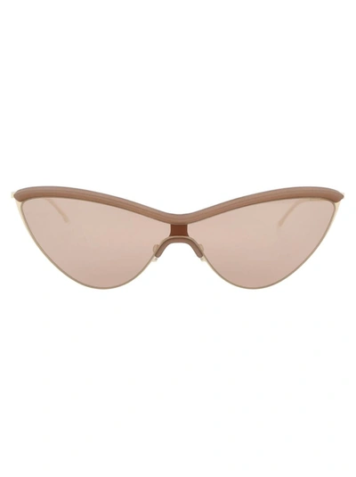 Mykita Mmecho002 Maison Margiela Sunglasses In Beige