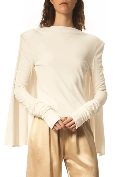 Interior Porset Cape Top In Ivory