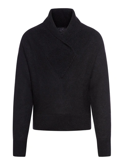 Saint Laurent Sweater In Black