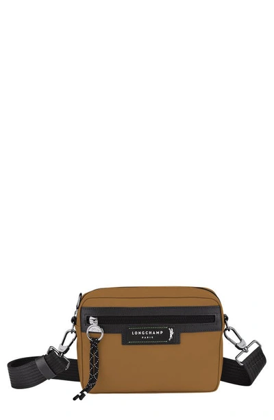 LONGCHAMP LE PLIAGE ENERGY GREEN DISTRICT RECYCLED CANVAS CAMERA BAG