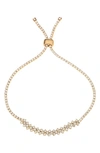 Ettika Delicate Shine Adjustable 18k Gold Plated Bracelet In Gold