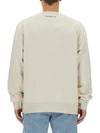 Department Five Department 5 Man Sweatshirt Beige Size Xl Cotton In White