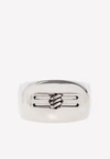 BALENCIAGA BB ICON SIGNET RING