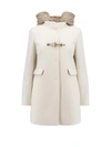 Fay Coat In White