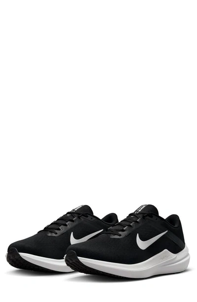 Nike Men's Winflo 10 Road Running Shoes In Black