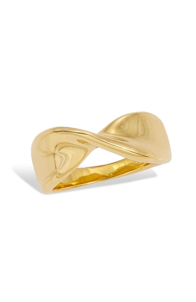 Savvy Cie Jewels Twist Band In Yellow