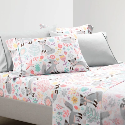 Lush Decor Pixie Fox Soft Sheet Set In Gray