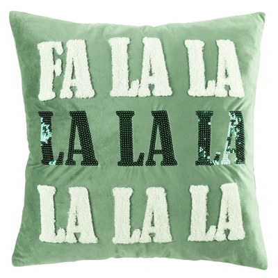 Lush Decor Fa La La La Decorative Pillow