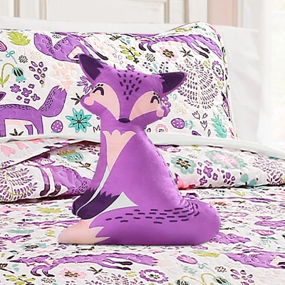 Lush Decor Pixie Fox Quilt 4 Piece Set Full/queen Size